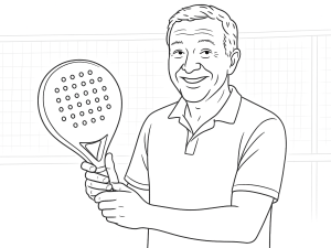 Raquete de padel Hirostar Alien Pro em forma de diamante com superfície texturizada e logótipo alienígena distinto