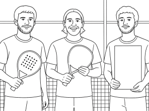 Secco One Edition padelmaila, hybridimuoto, karhea pinta ja erottuva gripin muotoilu