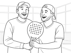 Ρακέτα padel Siux Fenix Pro 5 με υβριδικό διαμαντένιο σχήμα και επιφάνεια από ανθρακονήματα με υφή