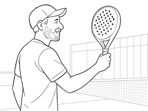 Vijf Xcalion padelracketprototypes met verschillende vormen, gewichten en oppervlaktestructuren naast elkaar gerangschikt