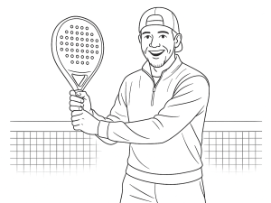 Pala Bullpadel Neuron 2024 con forma híbrida y cara lisa, destacando control y comodidad