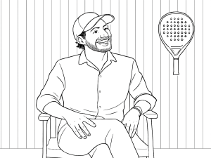 Joseph Benlolo passt einem Kunden im maßgeschneiderten Loro Piana Anzug im Showroom von The Bespoke Club Miami an