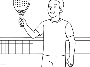 StarVie Astrum Pro 2025 padelracket med rund form og teksturert overflate, vist i detaljert skisse